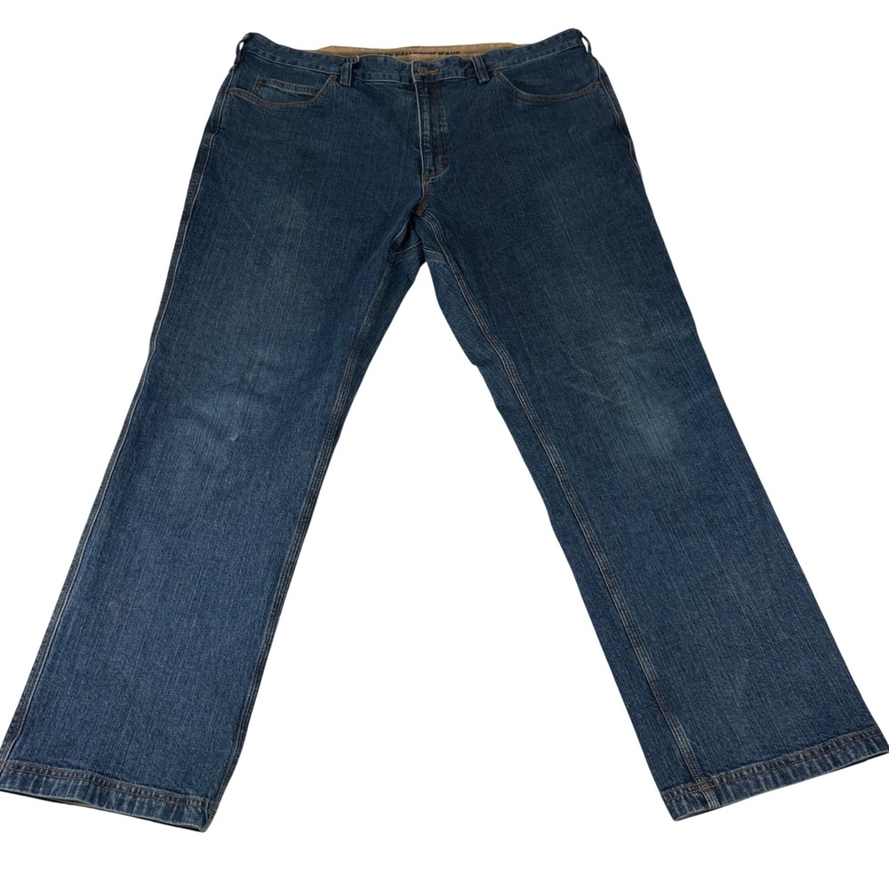 Duluth Trading Co Flex Ballroom Jeans Mens 42x32 Blue Denim Gorpcore Workwear